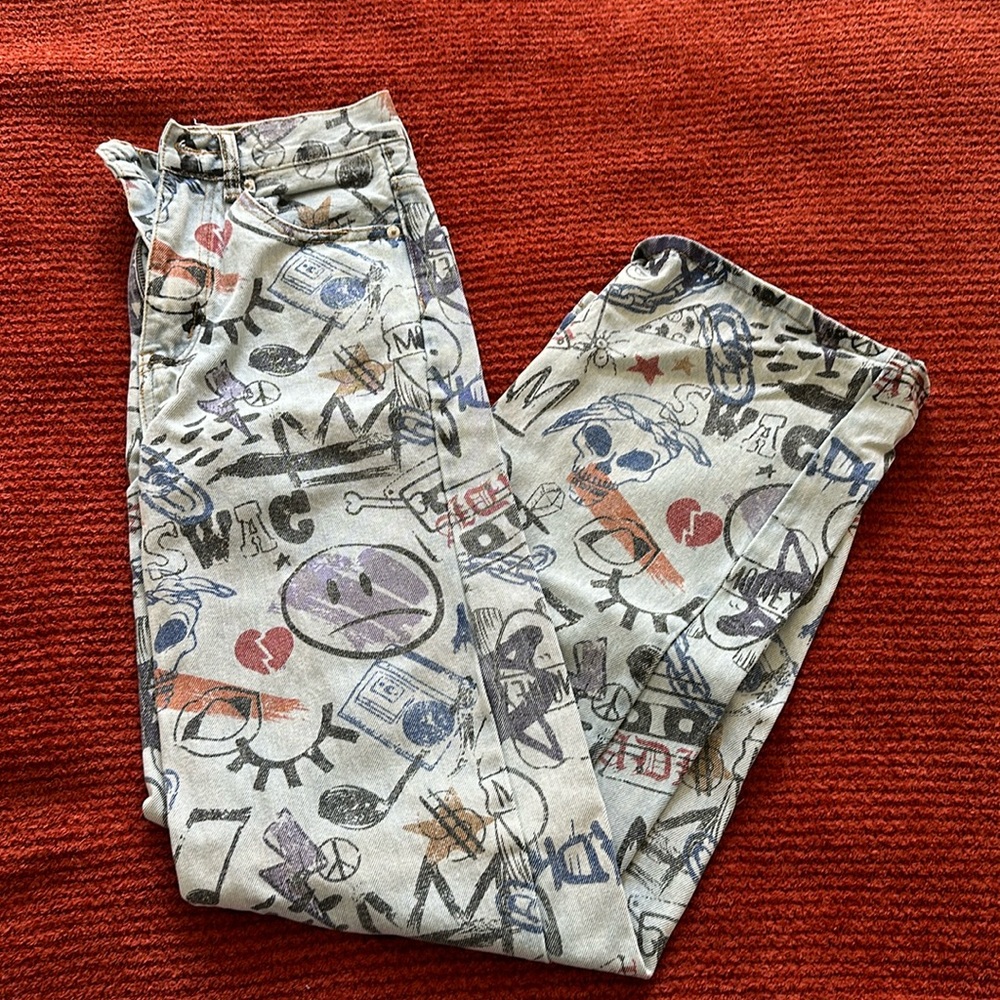 Adika Graffiti Jeans